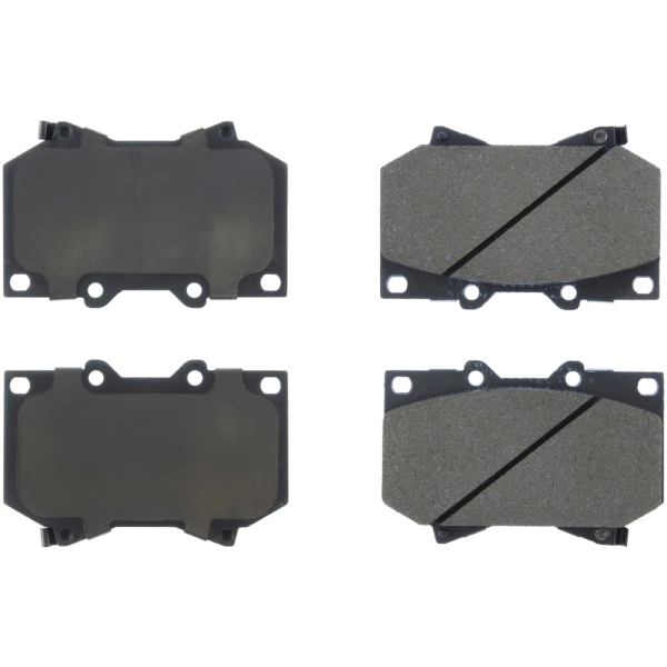 Centric Posi Quiet™ Semi-Metallic Brake Pads With Hardware 104.08120