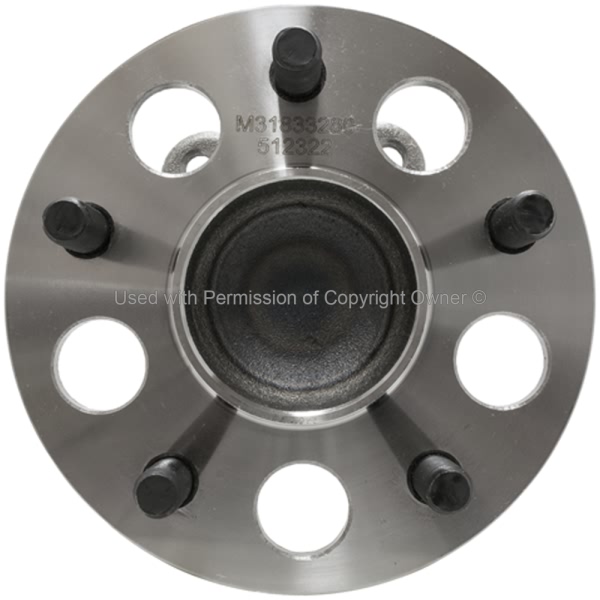 Quality-Built WHEEL BEARING AND HUB ASSEMBLY WH512322