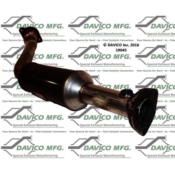 Davico Direct Fit Catalytic Converter and Pipe Assembly 19045