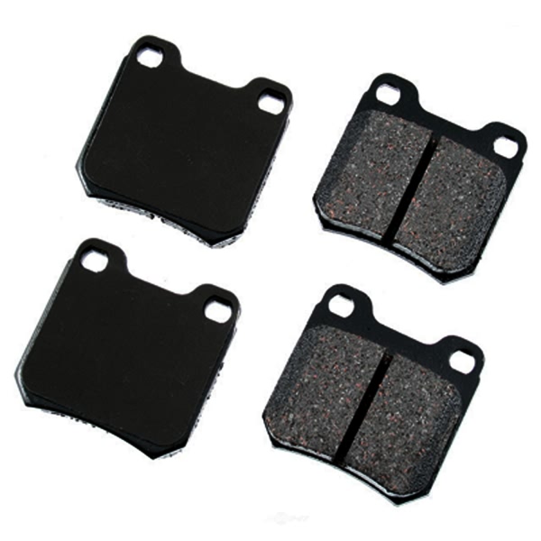 Akebono EURO™ Ultra-Premium Ceramic Rear Disc Brake Pads EUR709