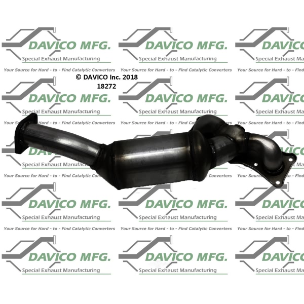 Davico Exhaust Manifold with Integrated Catalytic Converter 18272