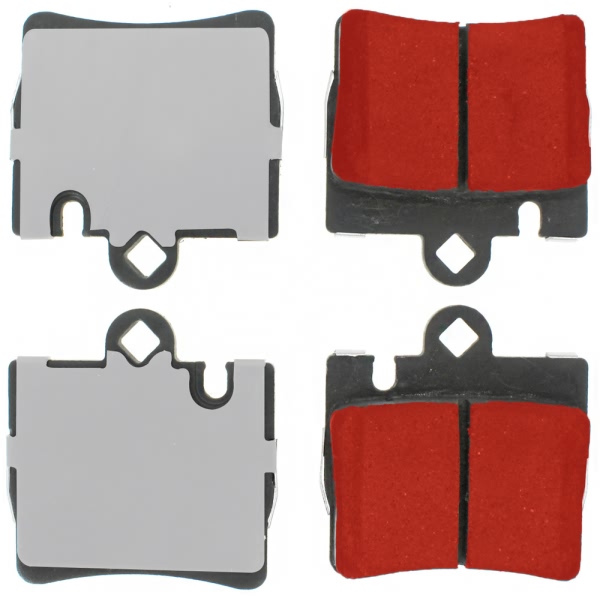 Centric Posi Quiet Pro™ Semi-Metallic Rear Disc Brake Pads 500.08480