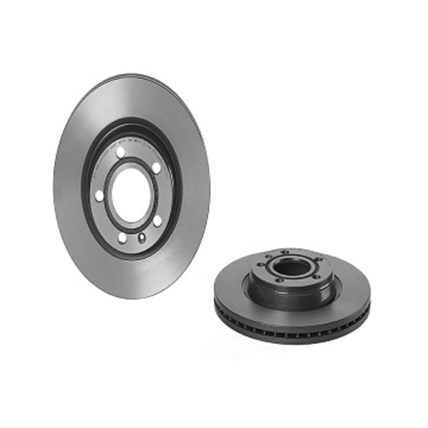 brembo UV Coated Series Vented Rear Brake Rotor 09.7196.11