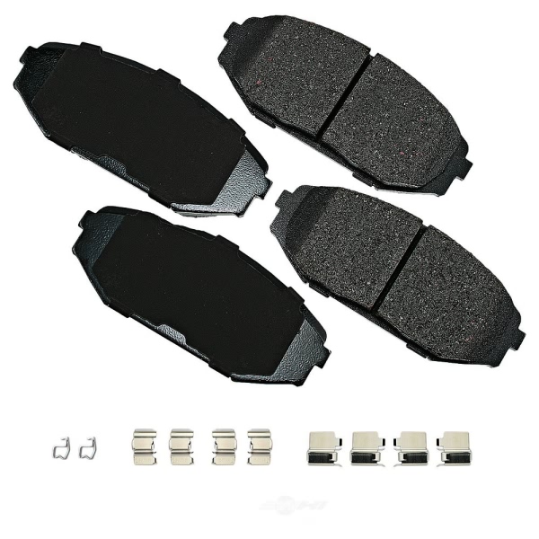 Akebono Pro-ACT™ Ultra-Premium Ceramic Front Disc Brake Pads ACT793A