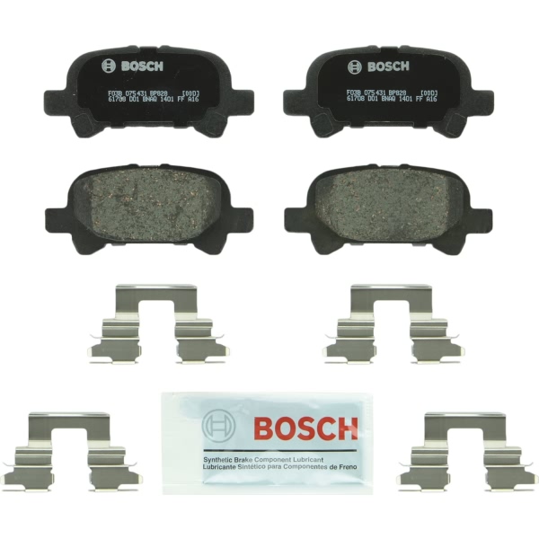 Bosch QuietCast™ Premium Organic Rear Disc Brake Pads BP828