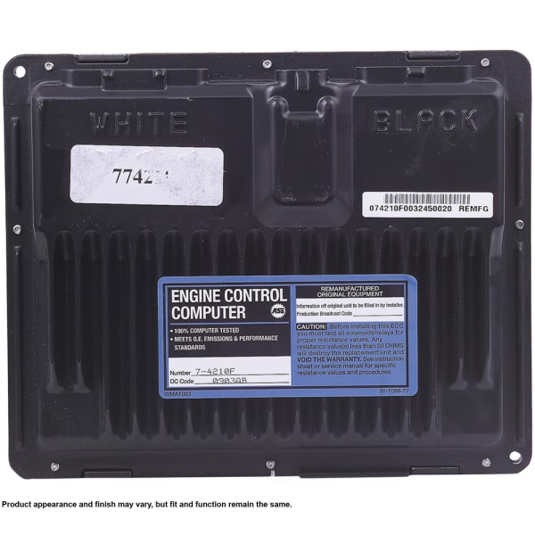 Cardone Reman Remanufactured Engine Control Computer 77-4210F