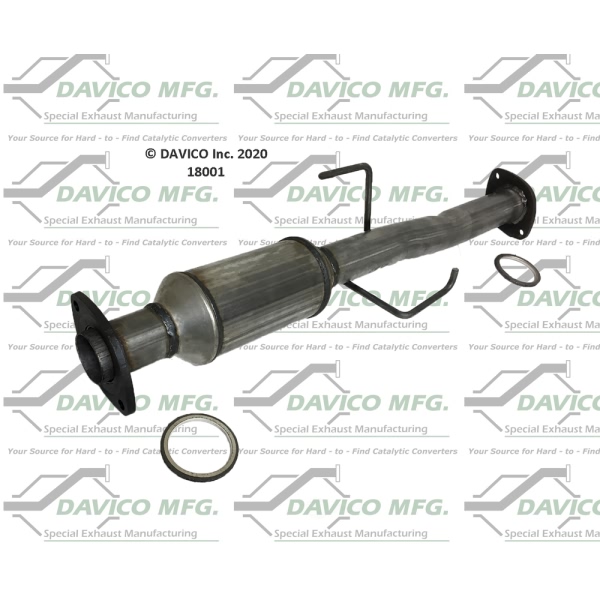 Davico Direct Fit Catalytic Converter and Pipe Assembly 18001