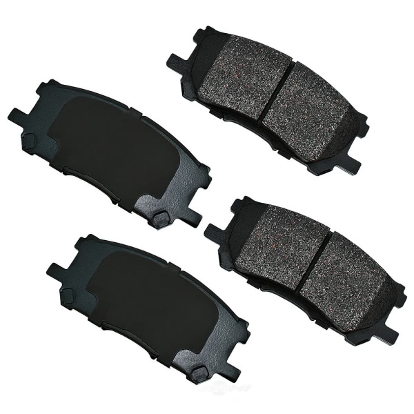 Akebono Pro-ACT™ Ultra-Premium Ceramic Front Disc Brake Pads ACT1005