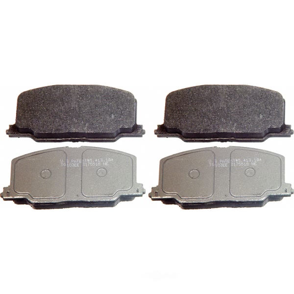 Wagner ThermoQuiet Semi-Metallic Disc Brake Pad Set MX356