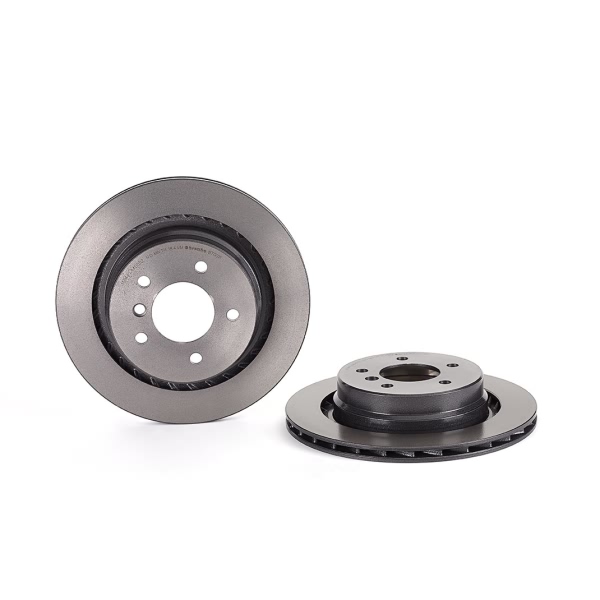 brembo UV Coated Series Vented Rear Passenger Side Brake Rotor 09.8700.11