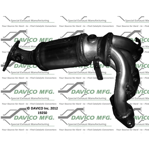 Davico Exhaust Manifold with Integrated Catalytic Converter 19250