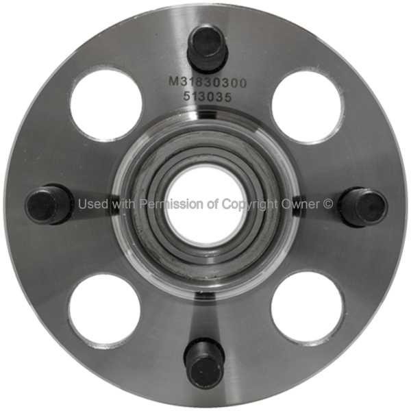 Quality-Built WHEEL BEARING AND HUB ASSEMBLY WH513035