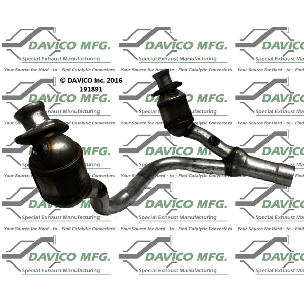 Davico Direct Fit Catalytic Converter and Pipe Assembly 191891