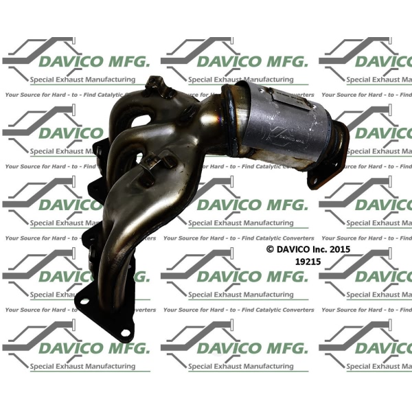 Davico Exhaust Manifold with Integrated Catalytic Converter 19215