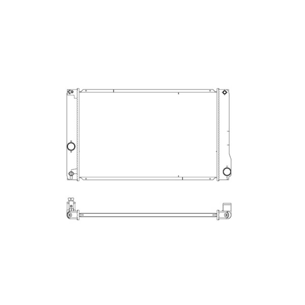 TYC Engine Coolant Radiator 13119