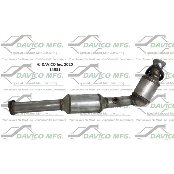 Davico Direct Fit Catalytic Converter and Pipe Assembly 14531