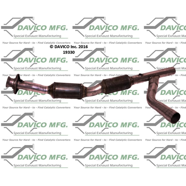 Davico Direct Fit Catalytic Converter and Pipe Assembly 19330