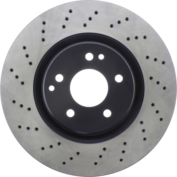Centric SportStop Drilled 1-Piece Front Brake Rotor 128.35086