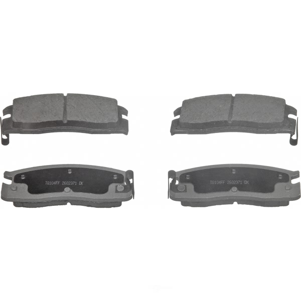 Wagner Thermoquiet Ceramic Rear Disc Brake Pads PD398A