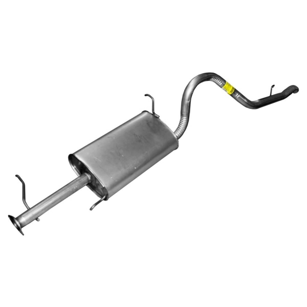 Walker Quiet Flow Stainless Steel Oval Aluminized Exhaust Muffler And Pipe Assembly 47772