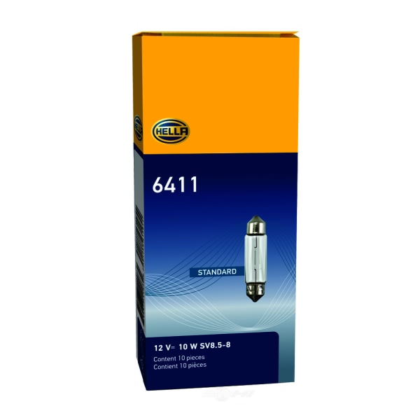 Hella 6411 Standard Series Incandescent Miniature Light Bulb 6411