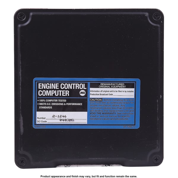 Cardone Reman Remanufactured Engine Control Computer 72-1246