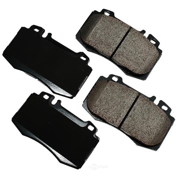 Akebono EURO™ Ultra-Premium Ceramic Front Disc Brake Pads EUR847