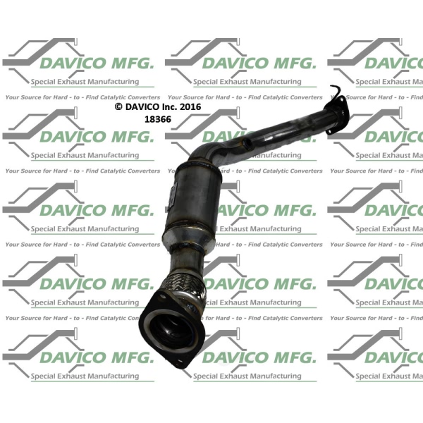 Davico Direct Fit Catalytic Converter and Pipe Assembly 18366