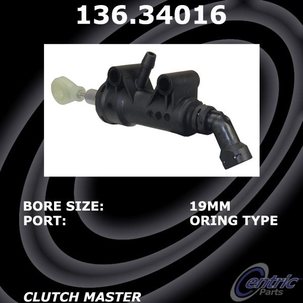 Centric Premium Clutch Master Cylinder 136.34016
