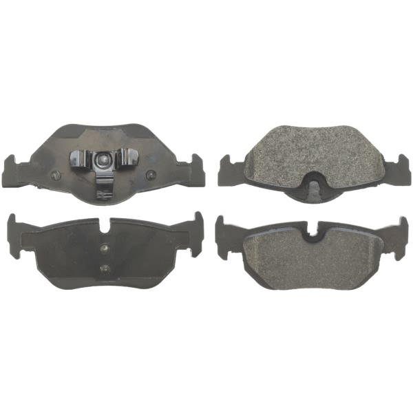 Centric Posi Quiet™ Semi-Metallic Rear Disc Brake Pads 104.12670