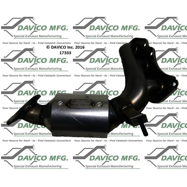 Davico Exhaust Manifold with Integrated Catalytic Converter 17333