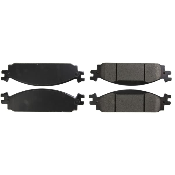 Centric Posi Quiet™ Extended Wear Semi-Metallic Front Disc Brake Pads 106.13760