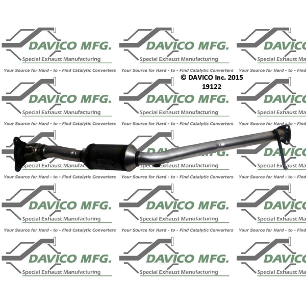 Davico Direct Fit Catalytic Converter and Pipe Assembly 19122