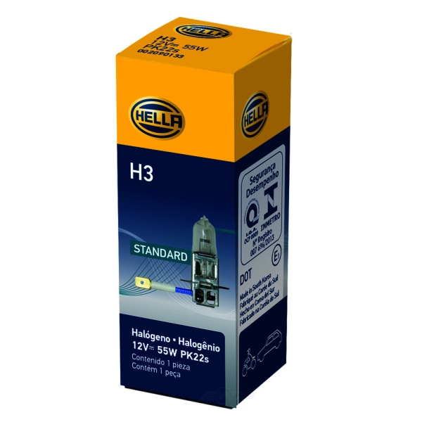 Hella H3 Standard Series Halogen Light Bulb H3