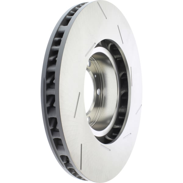 Centric SportStop Slotted 1-Piece Front Driver Side Brake Rotor 126.37108