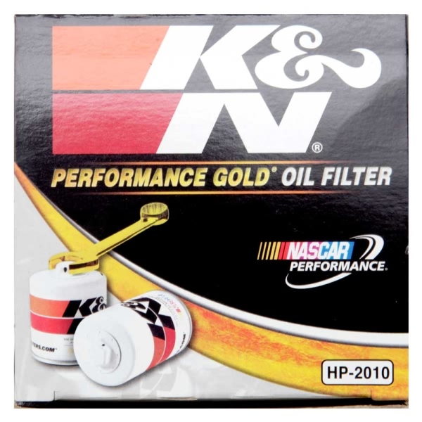 K&N Performance Gold™ Wrench-Off Oil Filter HP-2010