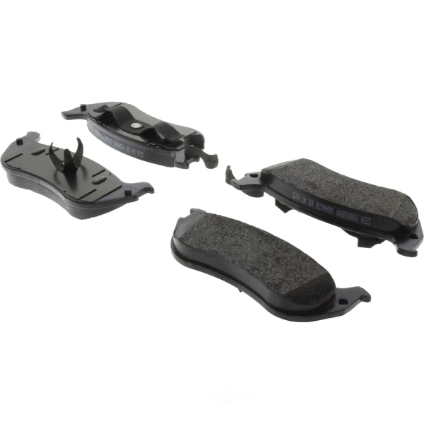 Centric Posi Quiet™ Extended Wear Semi-Metallic Rear Disc Brake Pads 106.06900