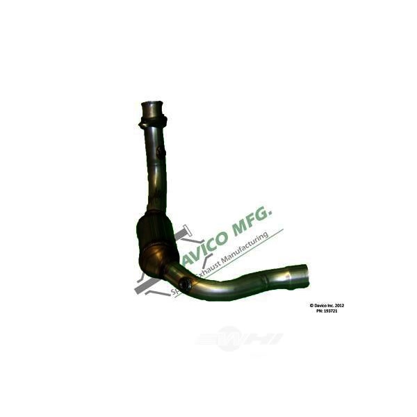 Davico Direct Fit Catalytic Converter and Pipe Assembly 193721