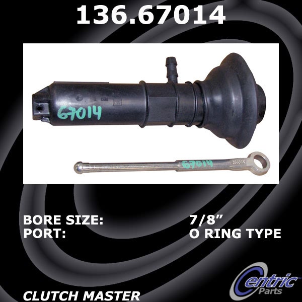 Centric Premium Clutch Master Cylinder 136.67014