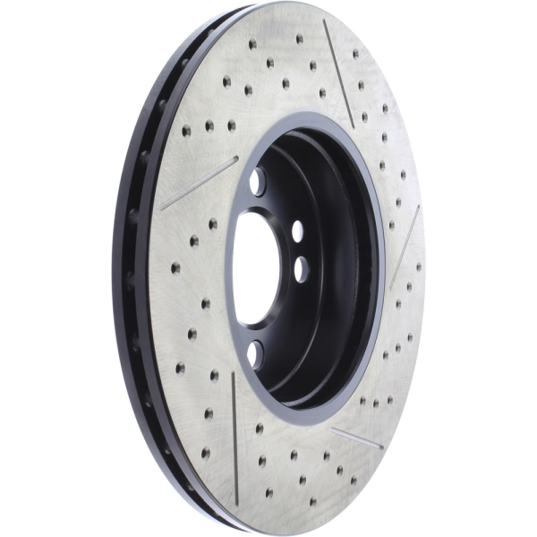 Centric SportStop Drilled and Slotted 1-Piece Front Brake Rotor 127.34101