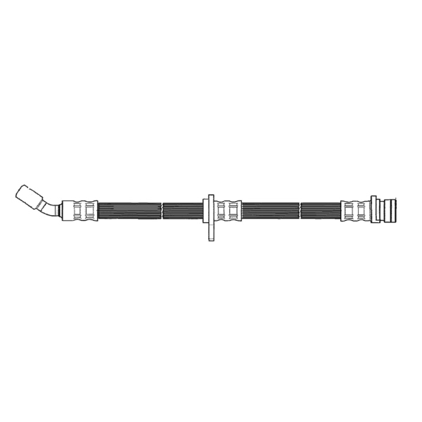Centric Rear Passenger Side Brake Hose 150.40338