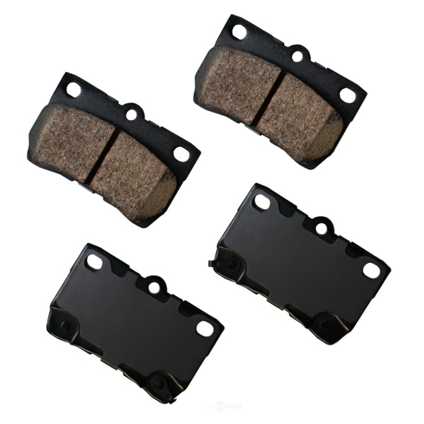 Akebono Performance™ Ultra-Premium Ceramic Rear Brake Pads ASP1113