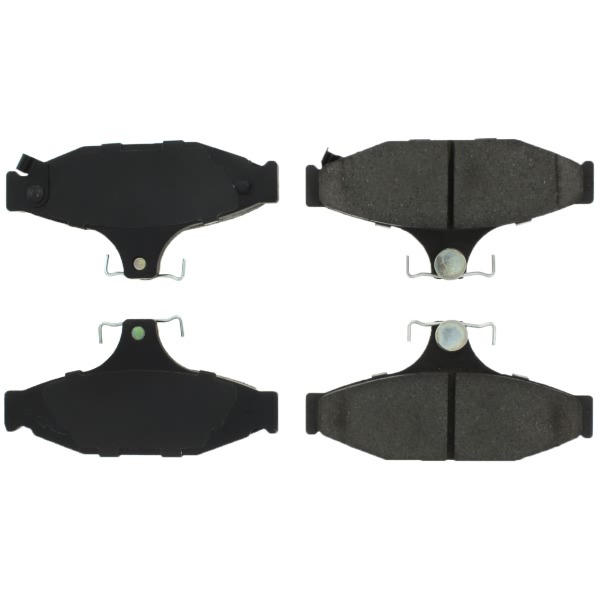 Centric Posi Quiet™ Semi-Metallic Rear Disc Brake Pads 104.04130