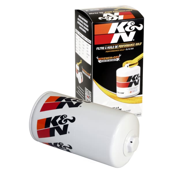 K&N Performance Gold™ Wrench-Off Oil Filter HP-4003