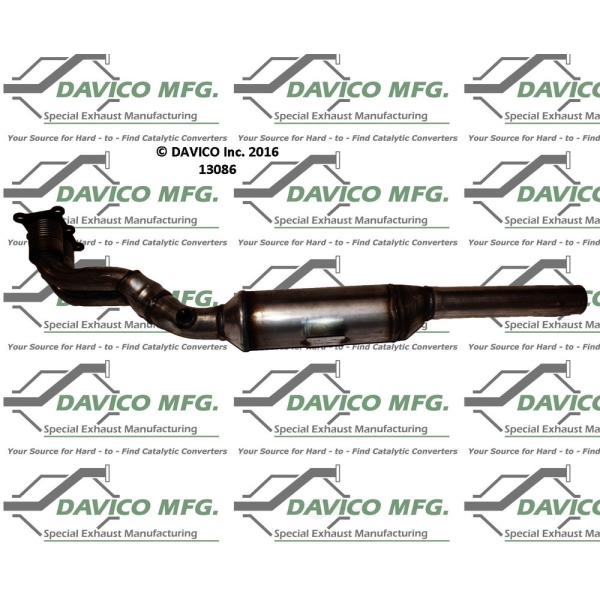 Davico Direct Fit Catalytic Converter and Pipe Assembly 13086