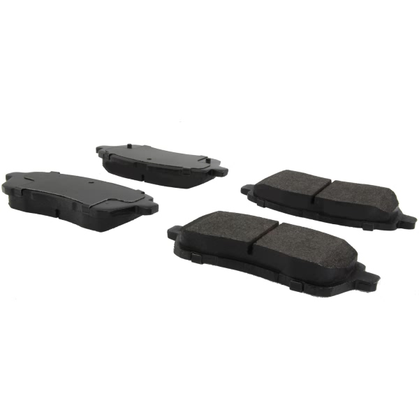 Centric Posi Quiet™ Extended Wear Semi-Metallic Front Disc Brake Pads 106.14540