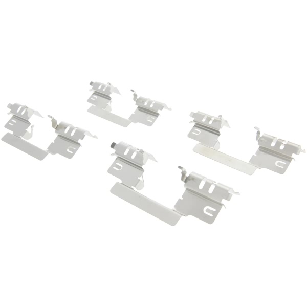 Centric Premium™ Semi-Metallic Brake Pads With Shims And Hardware 300.17070