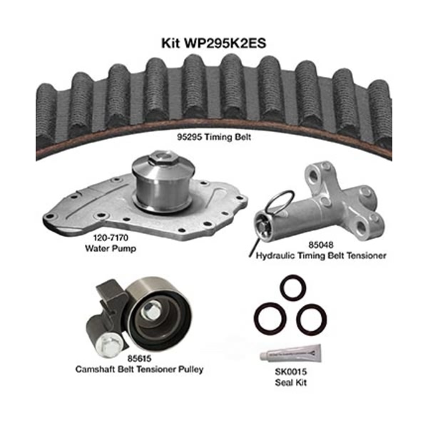 Dayco Timing Belt Kit With Water Pump WP295K2ES