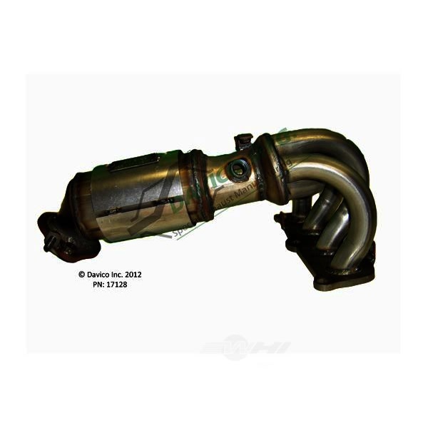 Davico Exhaust Manifold with Integrated Catalytic Converter 17128