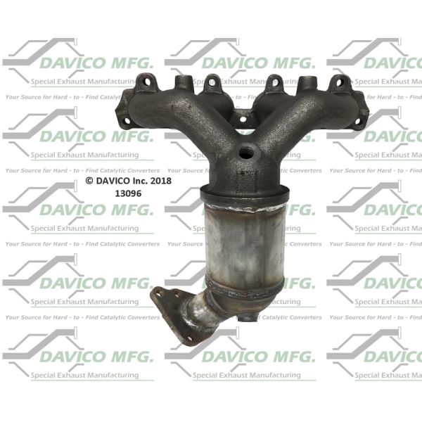 Davico Exhaust Manifold with Integrated Catalytic Converter 13096